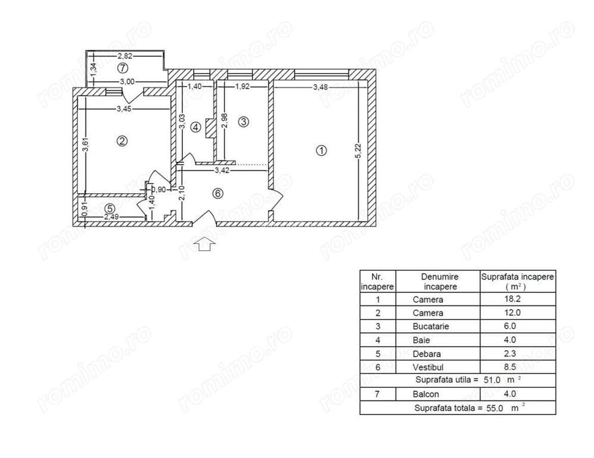 Apartament 2camere bloc 1985 in Parcul Tineretului - 3