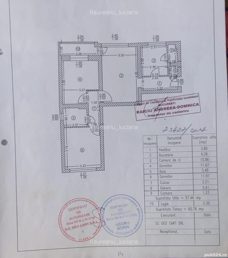 Apartament 3 camere Giule?ti - 2 Apartament 3 camere Giule?ti - 2