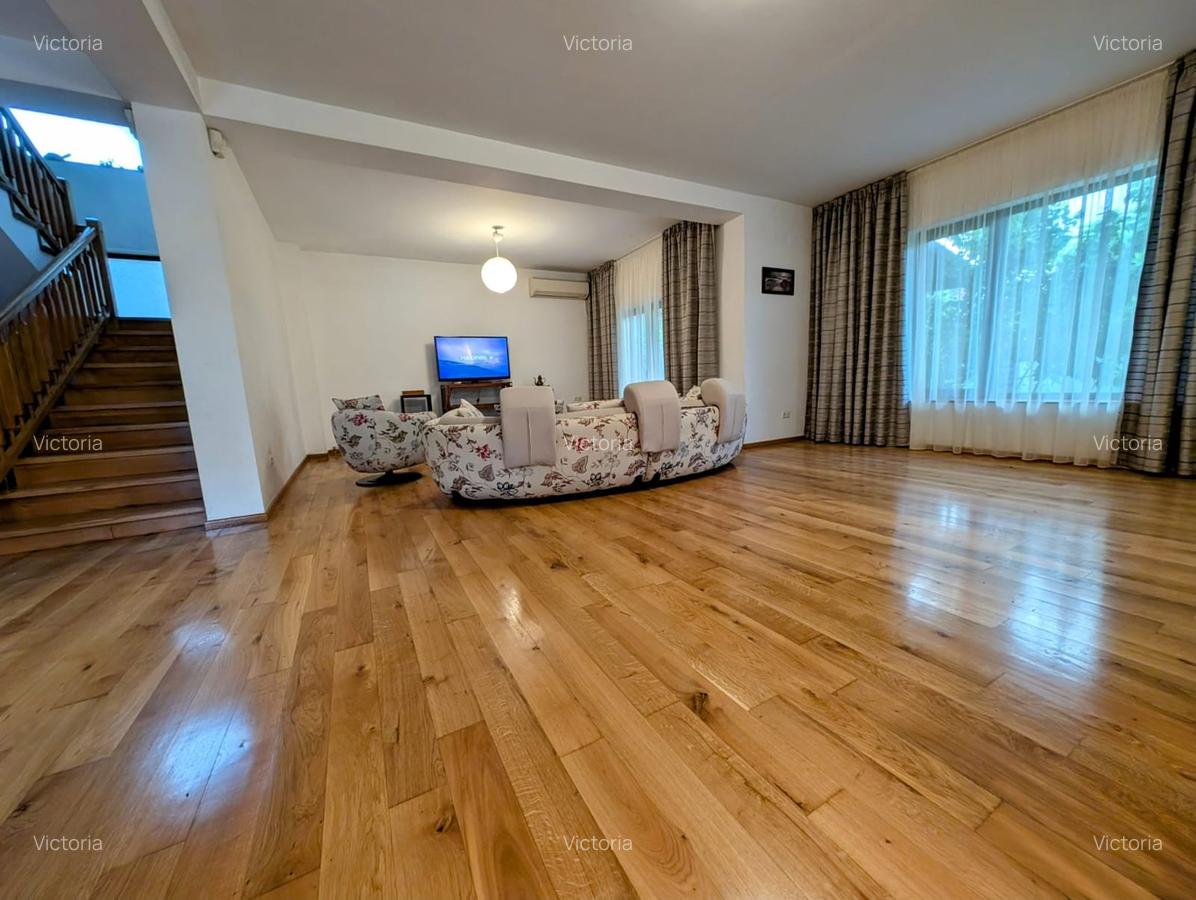 Mogosoaia-centru,teren 440mp,pe colt,5 min de parc,mob/utilata,lux,5 cam.,libera - 6