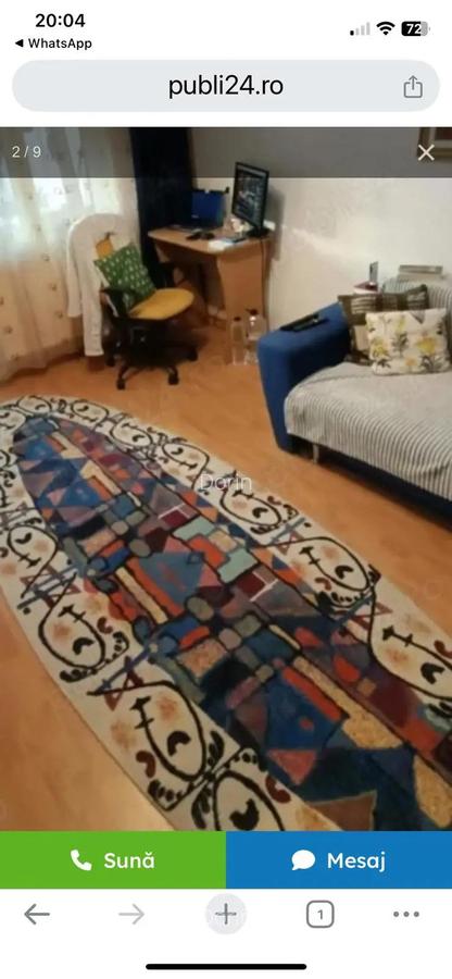 Girocului,1 Km de Spital Jude?ean,32 mp, Bucatarie Separata,Balcon, Baie Vana,Liber,220 E - 4