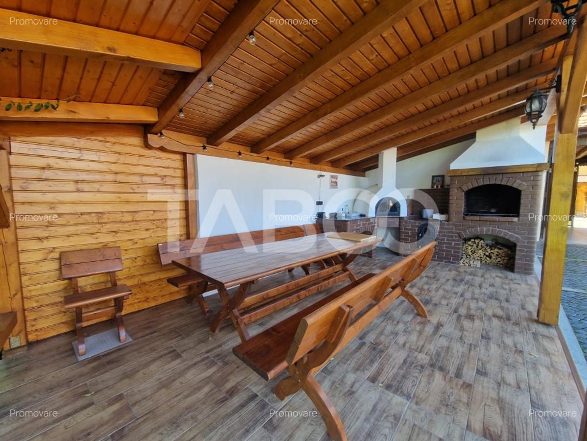 Casa individuala teren 979 mp gradina curte si terasa de vara Rasinari - 2