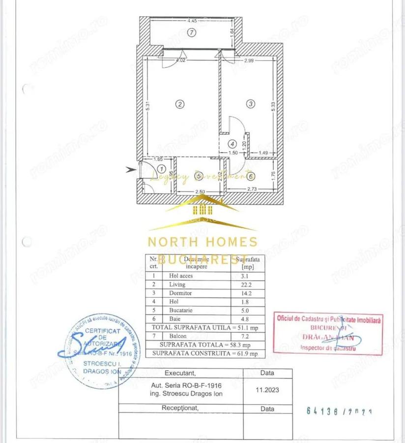 Apartament de vanzare -2 camere One Cotroceni Park-COMISION 0 - 16
