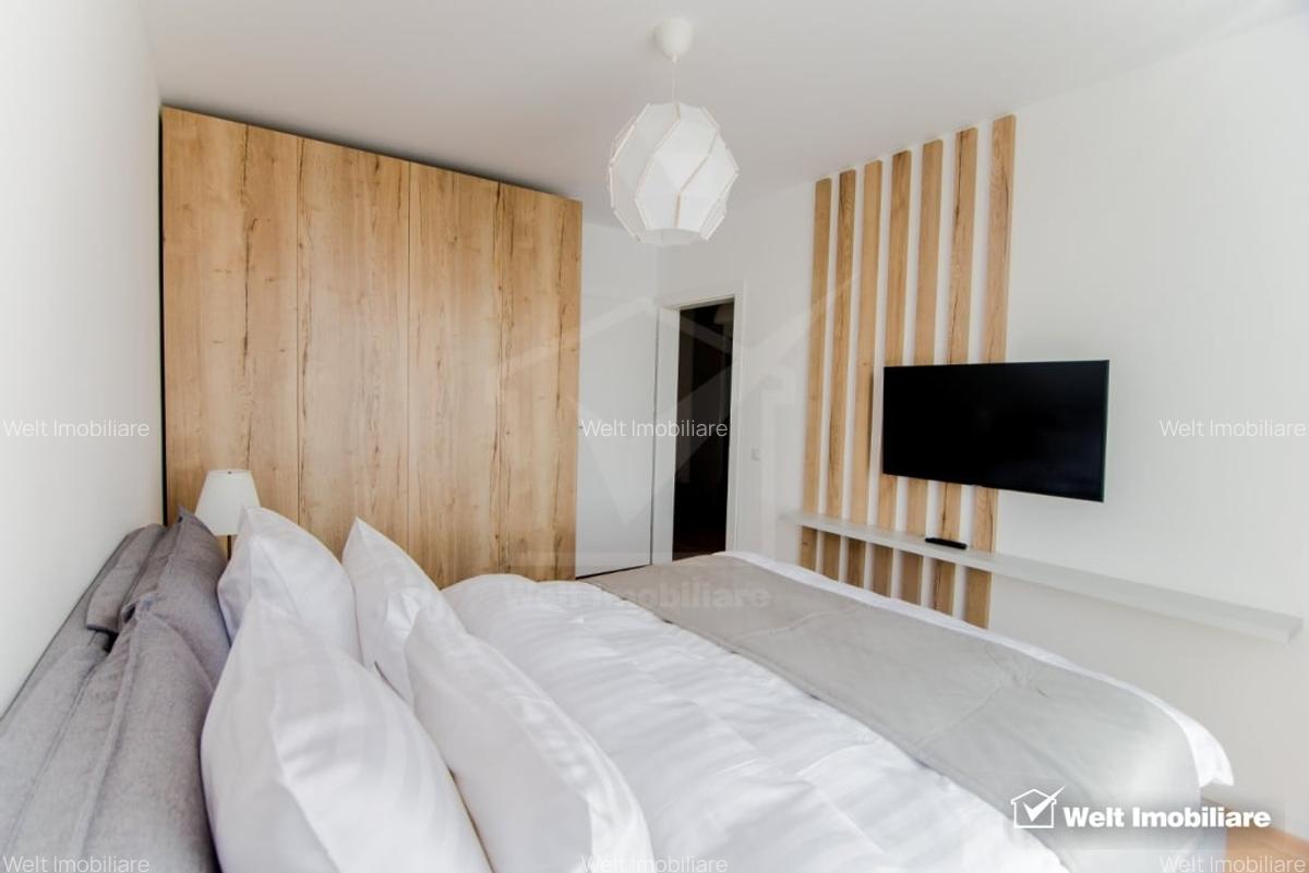 Apartament cu 2 camere semidecomandat, mobilat în Între Lacuri - 6