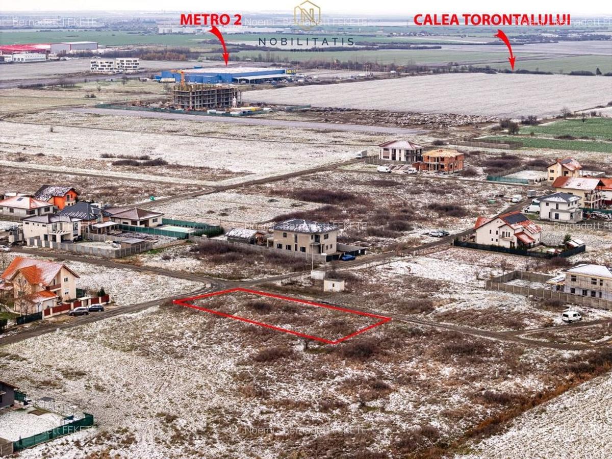 Teren Metro 2 - NORD - 2 fronturi stradale - 1