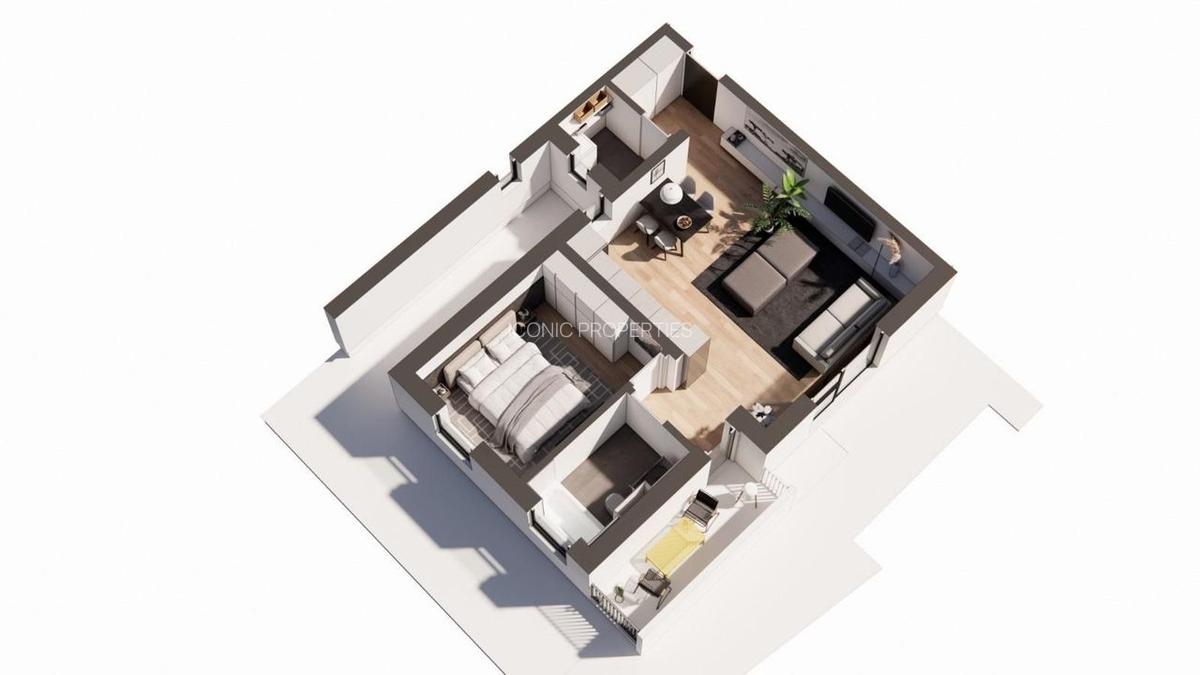 De vanzare aparatment 2 camere , Dumbravita cu finisaje PREMIUM - 7