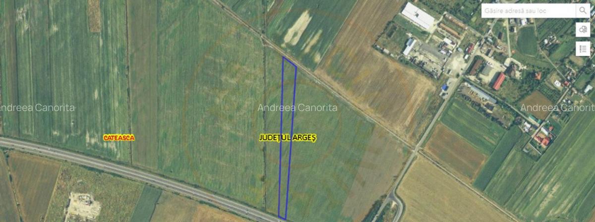 Teren 27.445 mp cu deschidere in Autostrada A1 Pitesti-Bucur - 3