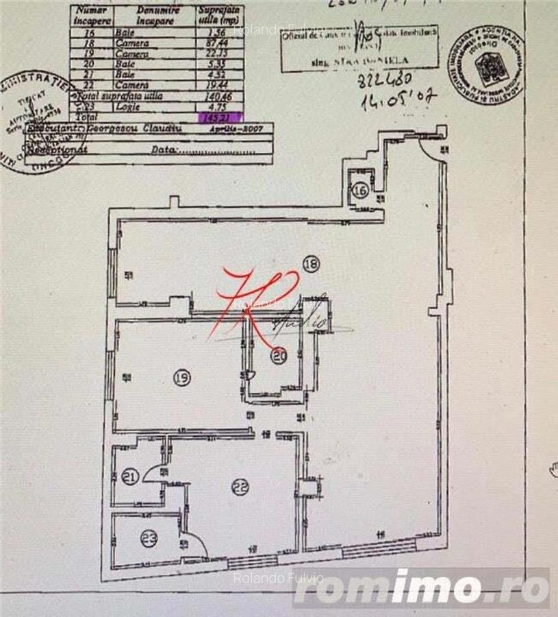 Vanzare apartament lux 3 camere Herestrau, mobilat si cu parcare - 4