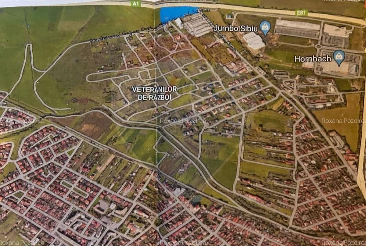 Teren pentru bloc intravilan Sibiu zona Veterani - 3