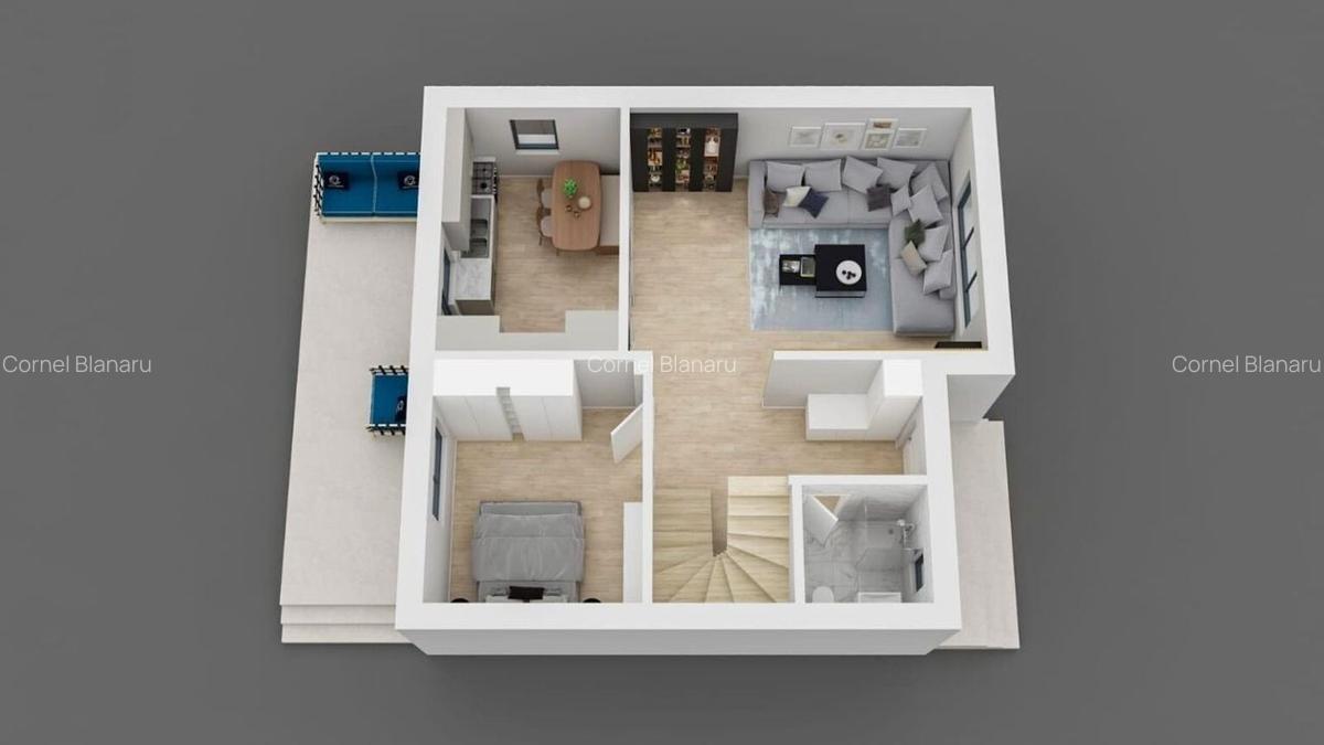 Vila moderna 5 camere, 3 bai, finisaje premium - Berceni - 15