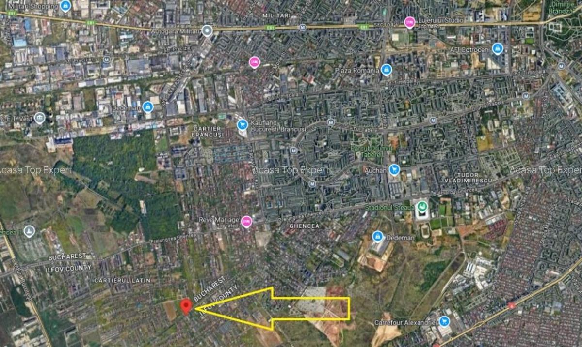 Teren 911 mp, Intravilan, d 15m, utilitati, Prelungirea Ghencea - 9