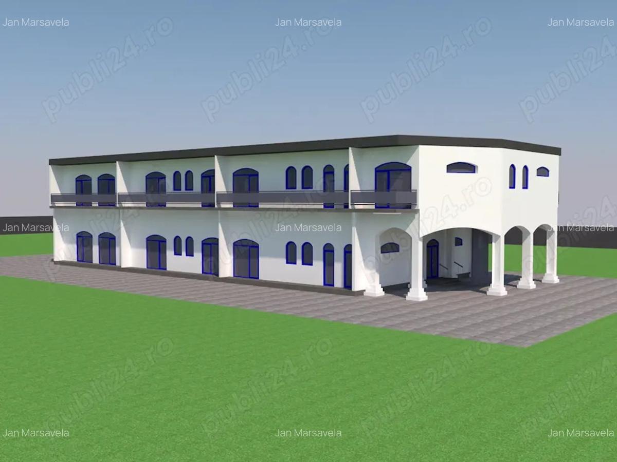 Eforie Nord zona H.Europa .Teren 720m2+ constructie parter 400m2+proiect p+1+2 - 8 Eforie Nord zona H.Europa .Teren 720m2+ constructie parter 400m2+proiect p+1+2 - 8