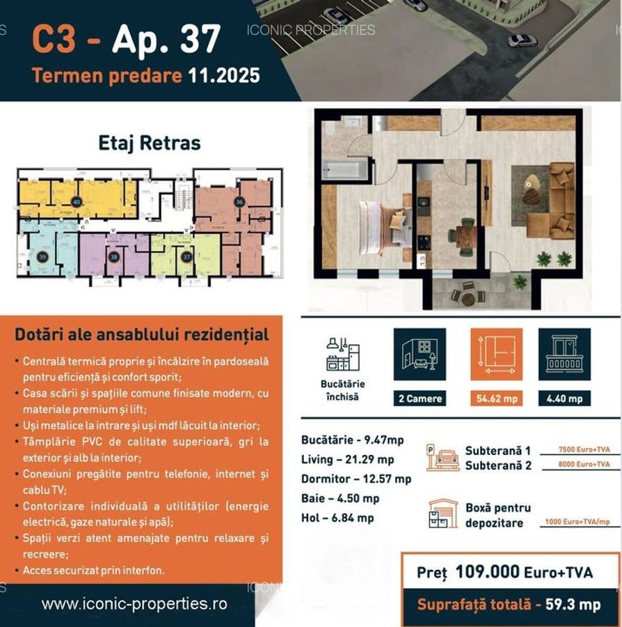Ultimele apartamente disponibile, investitie sigura,  zona de top ! - 11