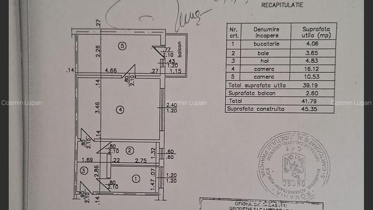 Apartament 2 camere Parter 46 mp + boxa, Spital Movila - 7