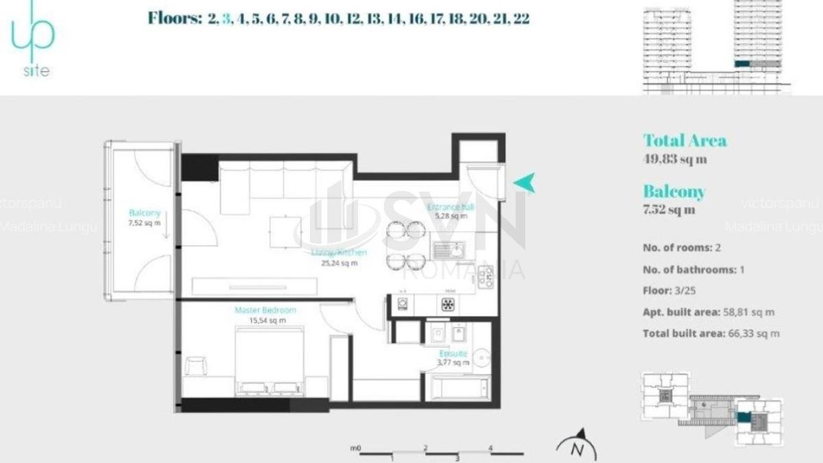 Apartament cu 2 camere decomandat în Floreasca - 10