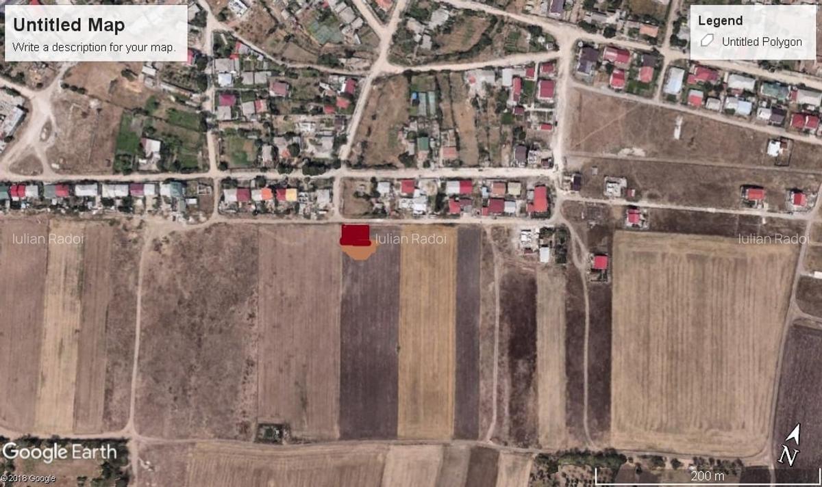 Techirghiol, teren 450mp, 20 m deschidere, str. Pericle Macri colt cu Plantelor - 7
