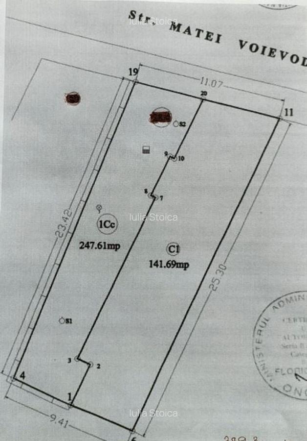 De vanzare Casa Demolabila, teren intravilan, Matei Voievod - 2