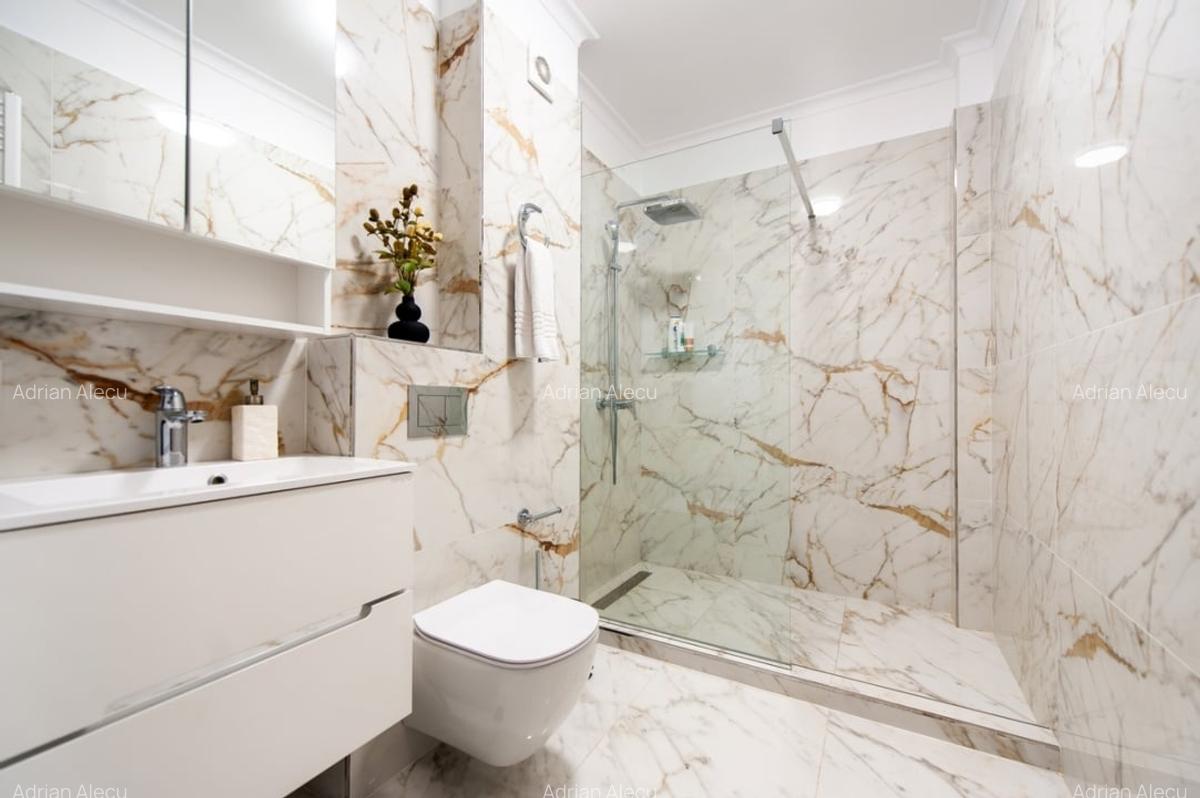 Apartament 3 camere, decomandat, 81 mp, centrala, terasa, loc parcare, Baneasa - 8