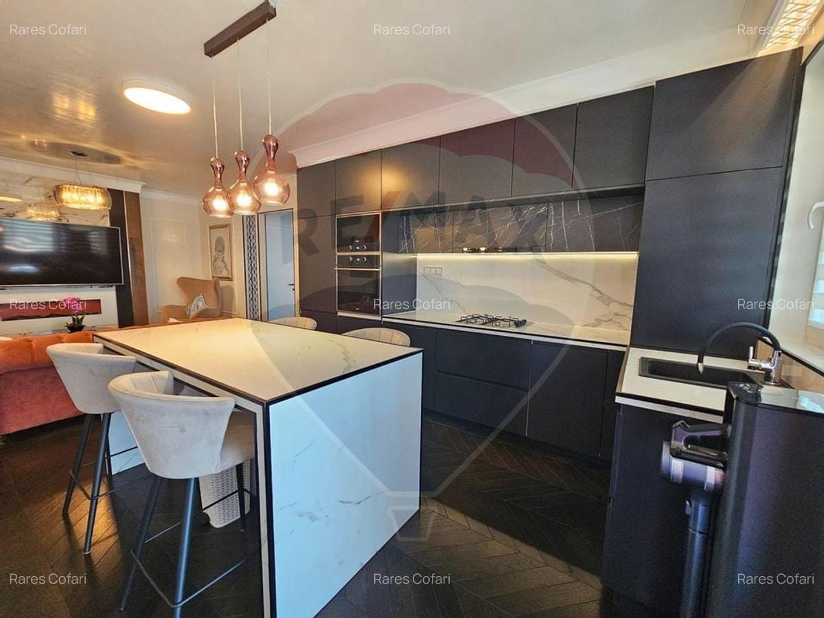 Penthouse UNIC superfinisat cu 3 camere de inchiriat in zona Centrala - 13