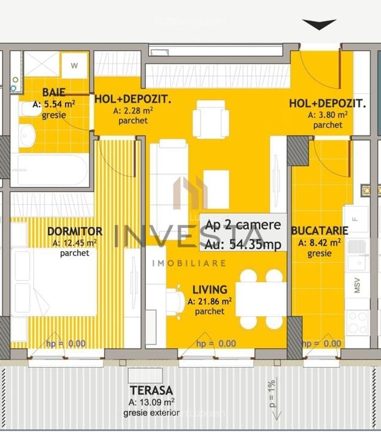 Apartament cu 2 camere in Iris - Ansamblu Exclusivist, imobil nZEB - 2