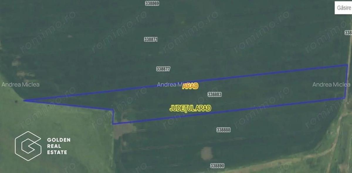 Teren extravilan agricol, 17.199mp, la iesirea din Arad spre Sofronea - 1