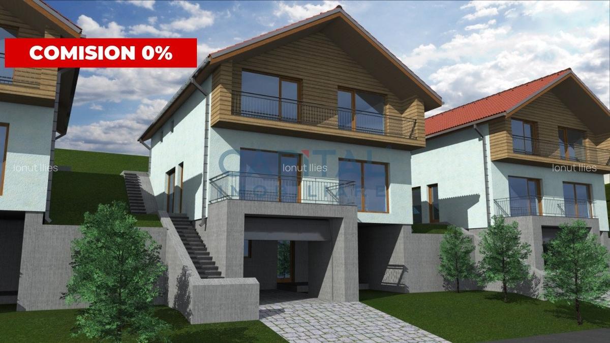 Casa individuala Feleacu, 130mp, teren 1000 mp, Comision 0% - 1