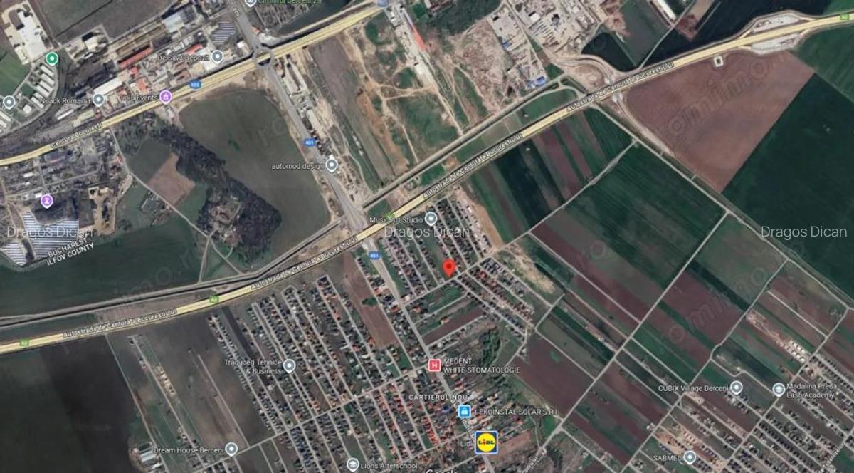 Teren Extravilan Padurea Craiului la intrarea in Com. Berceni | 3600mp - 3