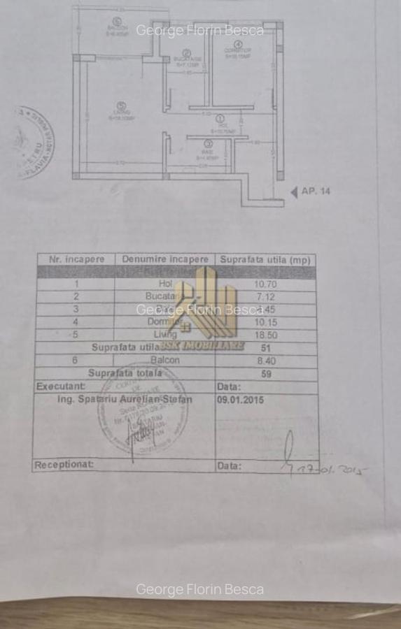 Apartament 2 camere Sanpetru Residence - 12