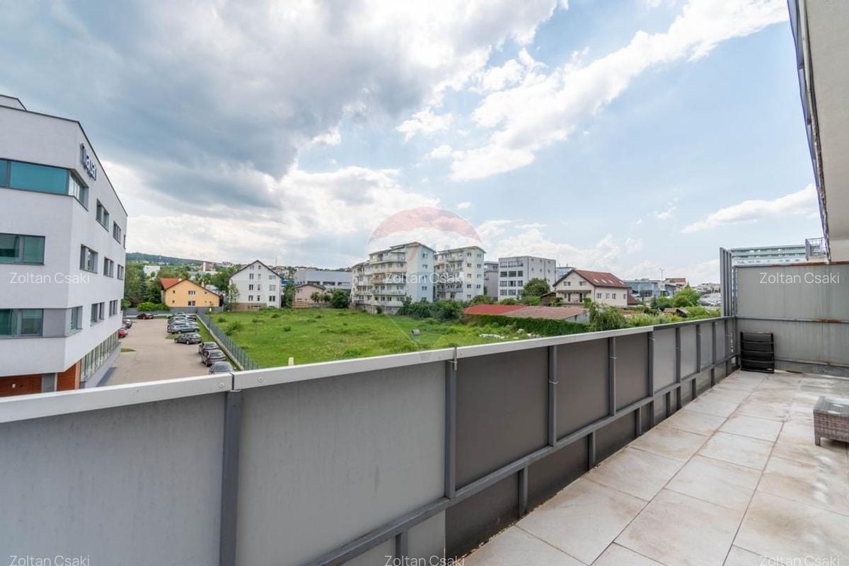 Apartament de inchiriat, cu 2 camere si terasa, zona Calea Turzii - 8