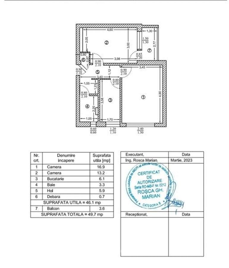 Apartament 2 Camere Decomandat Berceni-Covasna - 9