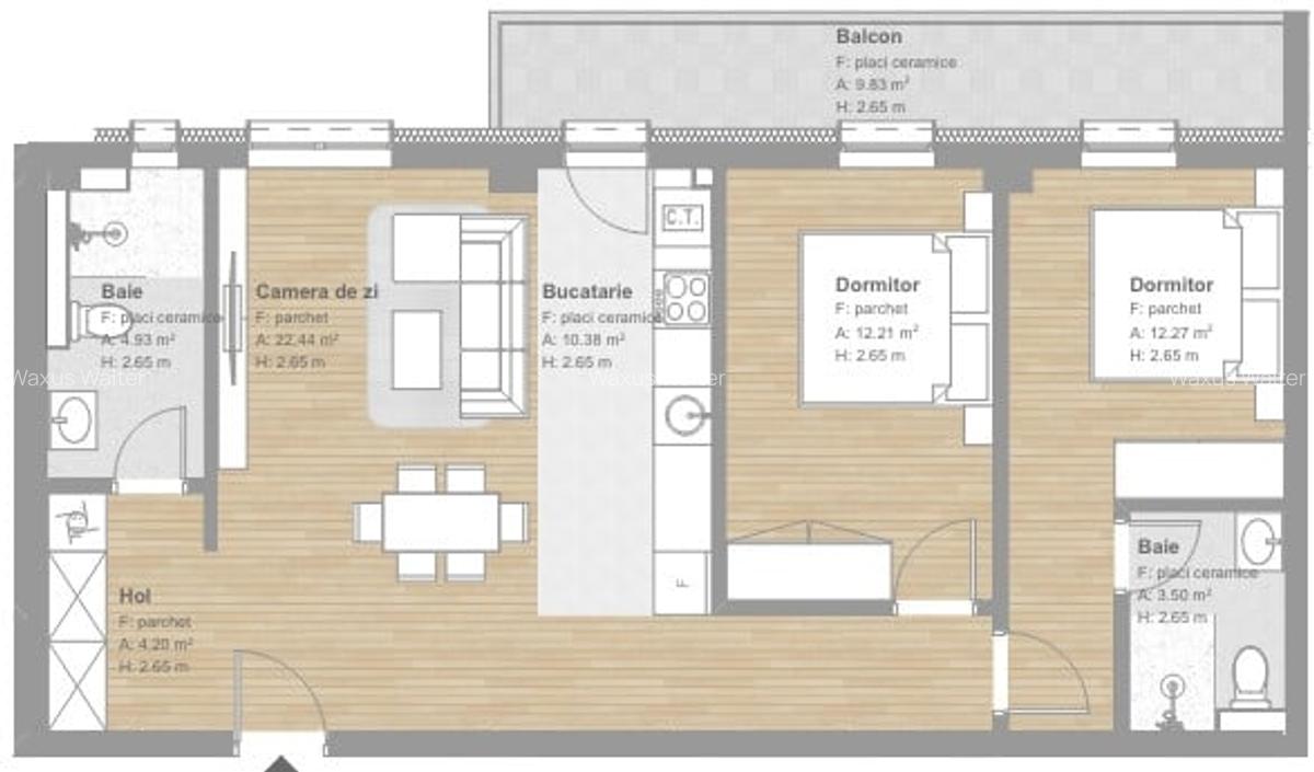 Apartamente finisate de 2/3/4 camere, Somesului / Floresti - 4