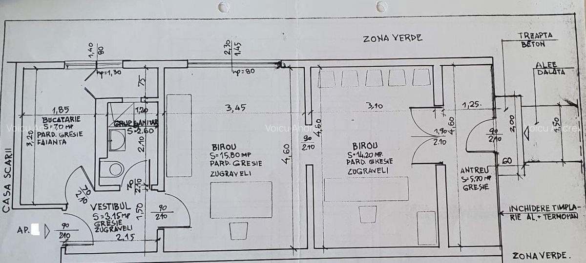 Spațiu comercial, 49 mp în Calea București - 3