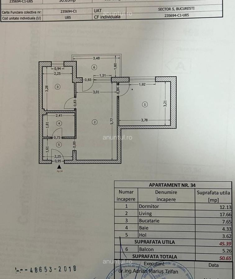 Salaj 2 camere 51 mp complex ArtTemple Residence2 - 9