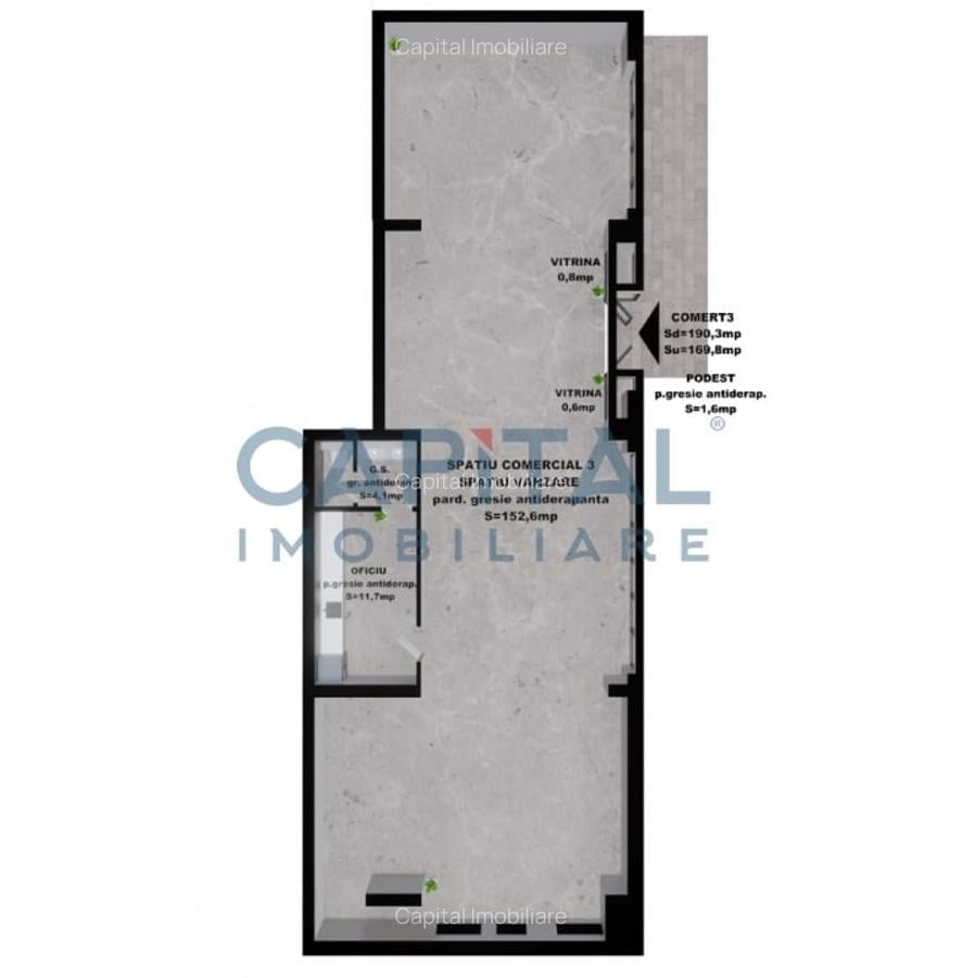 Comision 0%! Spatii Comerciale de Vanzare - Cartier Transilvania - Lacul Noua - 2