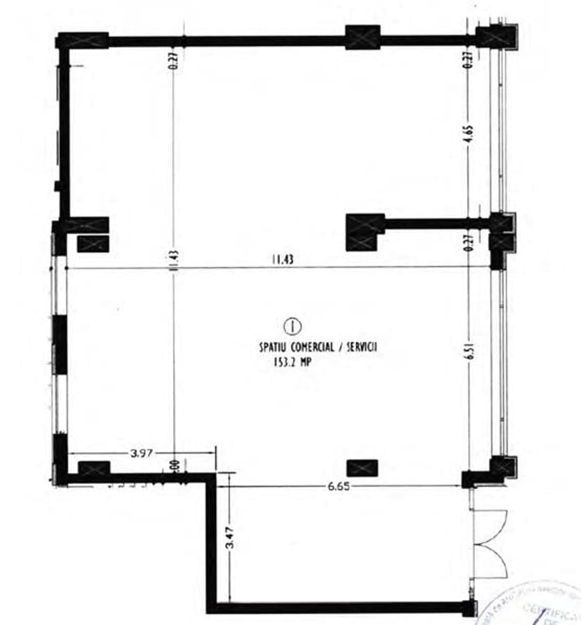 Spațiu comercial, 153 mp în Mărăști - 2