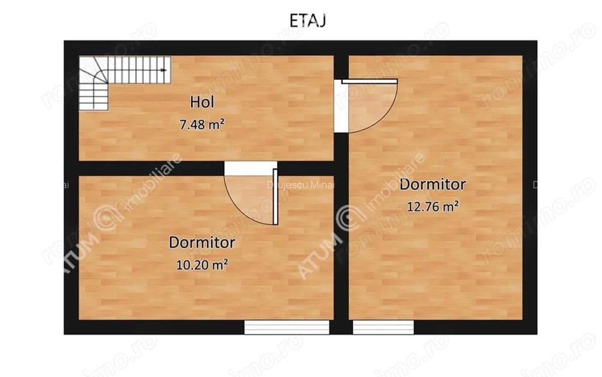 Apartament la casa cu 3 camere decomandate in zona Terezian din Sibiu - 8