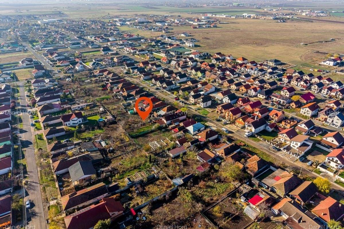 Casa din caramida 3 camere - Teren 755 mp - Livada, Arad - 7