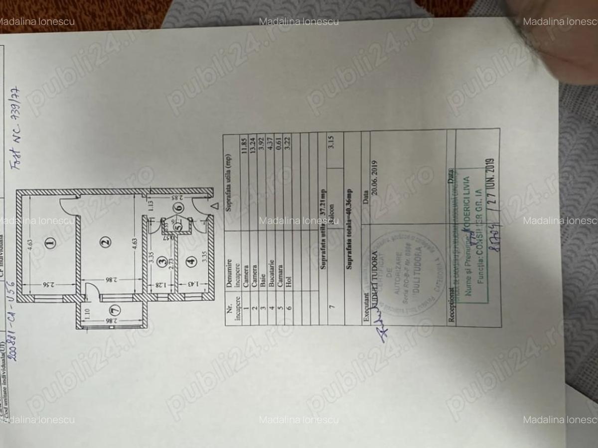 Apartament cu doua camere semidecomandat zona ciresica - 1