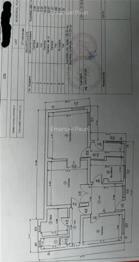 Casă cu 3 camere în Traian - 1