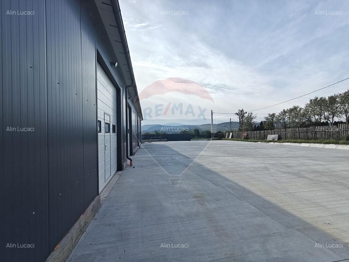 Hala noua 555mp, curte betonata 1000mp, zona de est, de inchiriat - 5