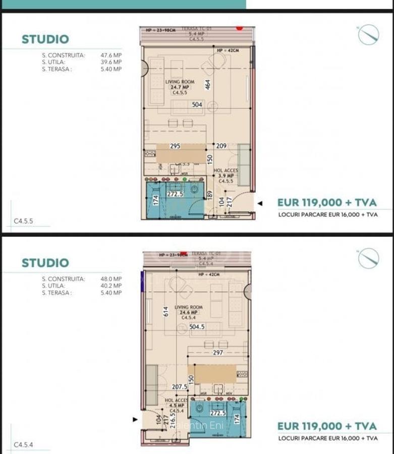 Garsoniera noua ONE NORTH LOFTS - 3