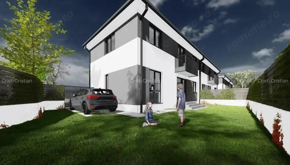 Ansamblu de case de vanzare Flore?ti zona Tau?i cu finalizare decembrie 2025 - 1