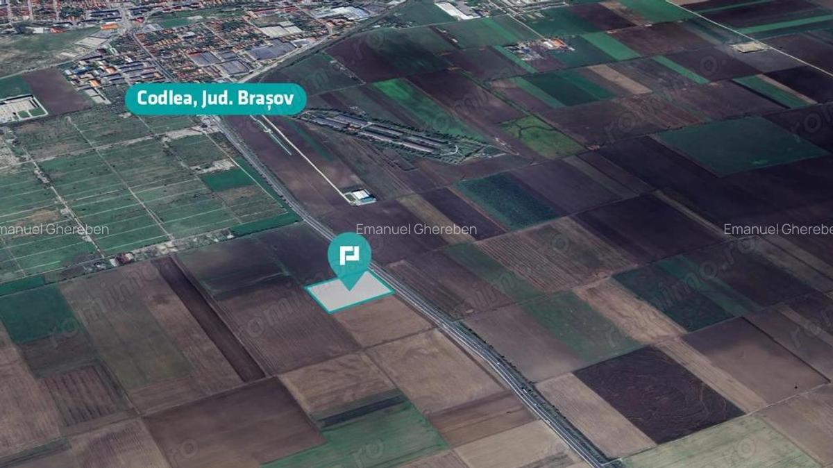 Teren 11.884mp, Codlea Jud.Bra?ov - 1
