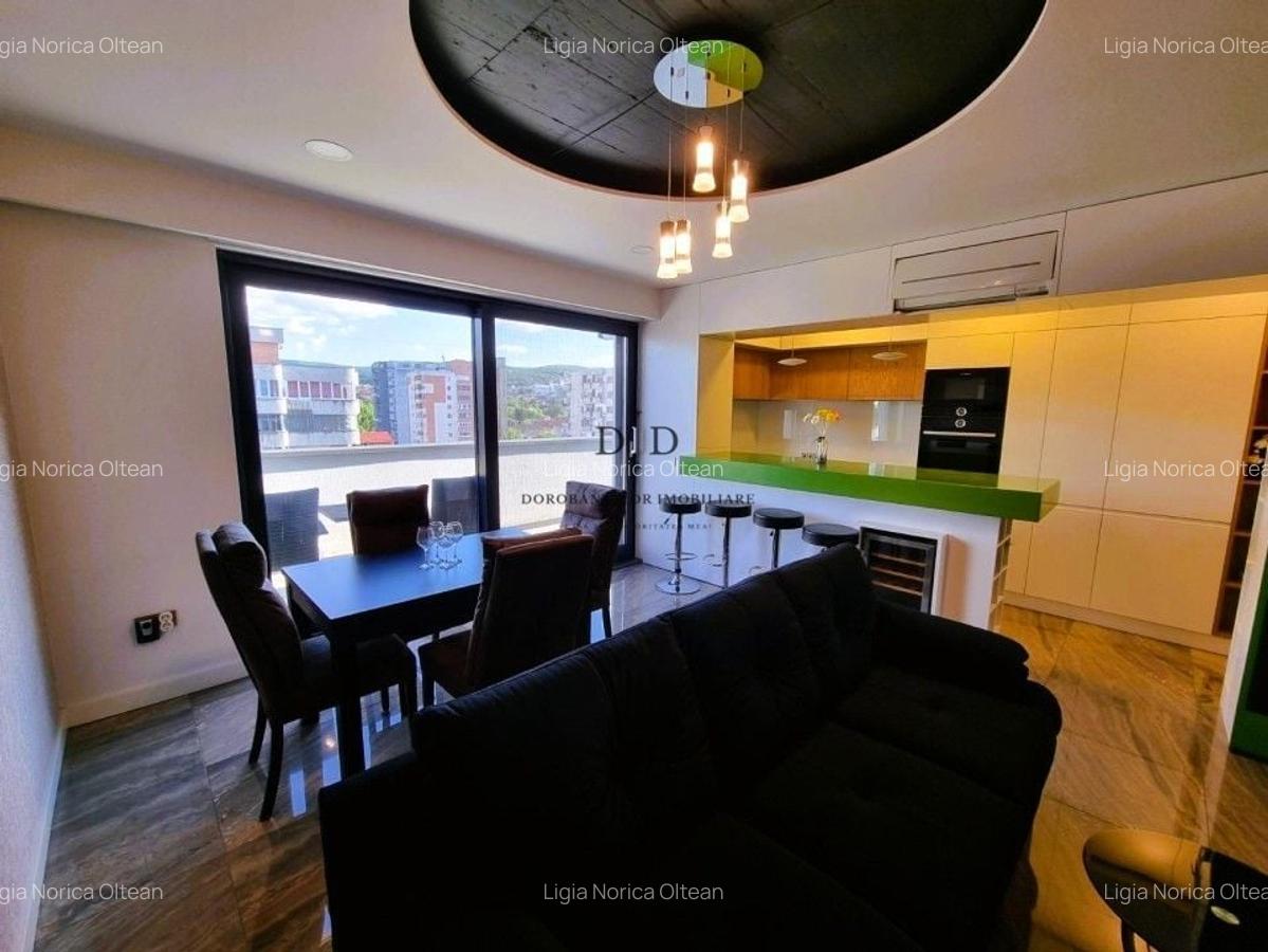 Penthouse LUX chirie 3 camere 90mp|+ 2 bai-parcare| Centru| Platinia - 3
