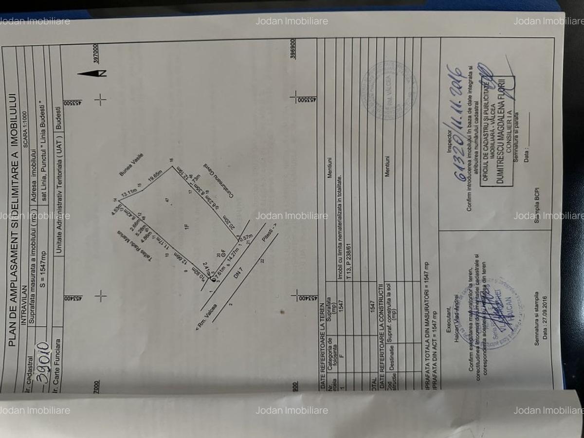 OCAZIE! Teren intravilan la 5km de Ramnicul  Valcea - 1