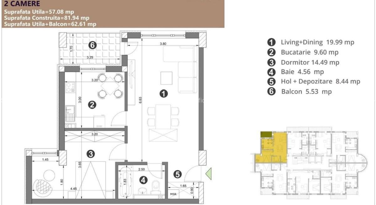Apartament 2 camere in ansamblu rezidential modern- TVA 9% pana la 1 August 2025 - 2