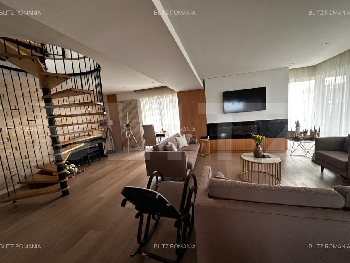 Apartament tip penthouse, 230 mp, 260 mp terasa, 2 garaje, Buna Ziua - 2