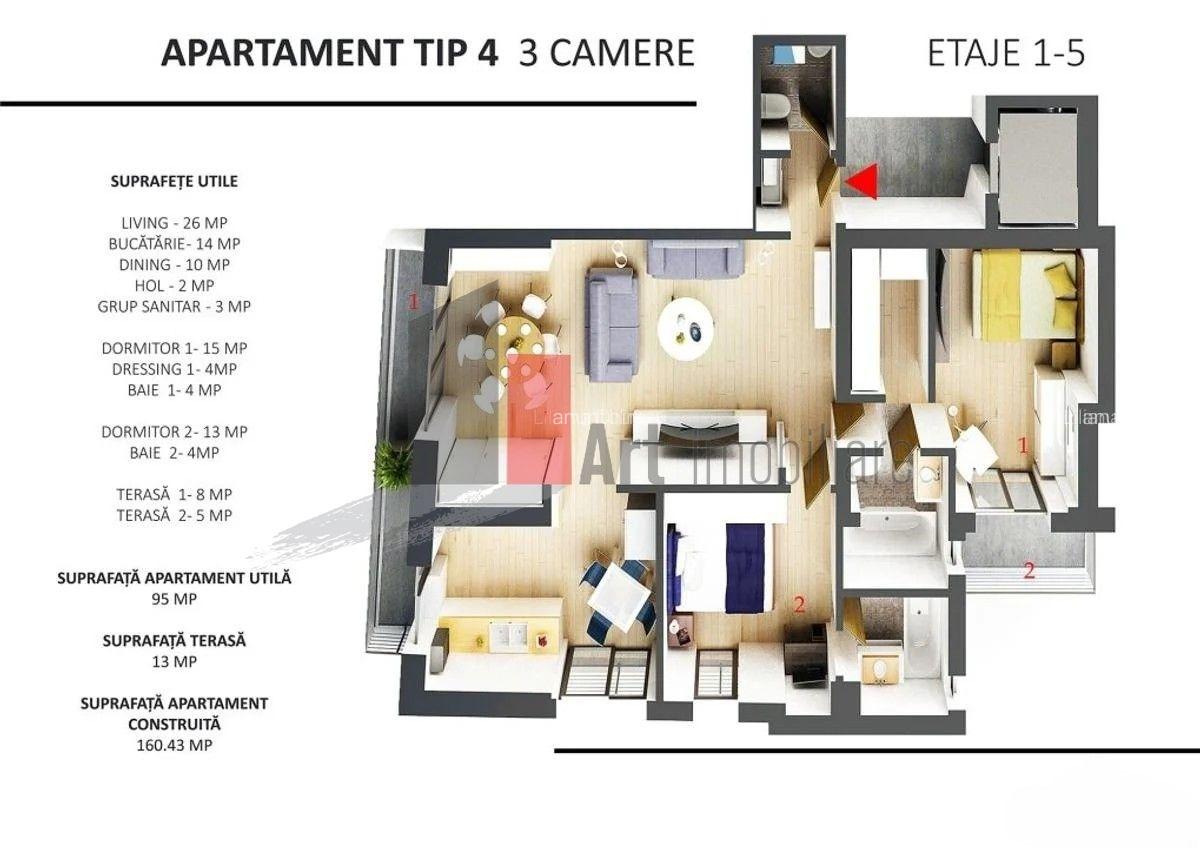 Piata Victoriei, apartamentul Botica, bloc exclusivist tip boutique - 11