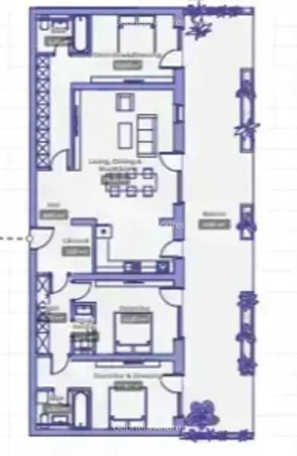 Apartament cu 4 camere decomandat în Iancu Nicolae - 14