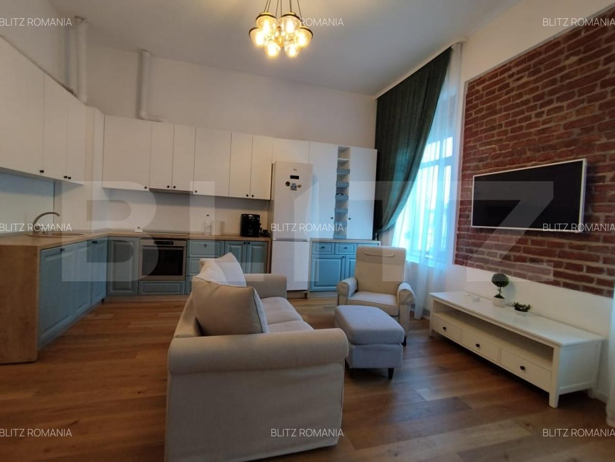 Apartament cu 2 camere semidecomandat, mobilat în Central - 4