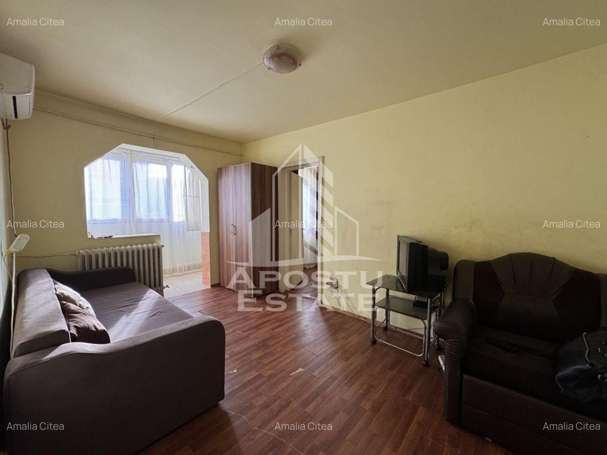 Apartament 2 camere , semidecomandat, 37mp utili, et.4/4, zona Sagului - 3